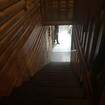 Casa Rustica - Don't go up there! This is our view looking down the stairs. Could hear all the waitresses talking crap about patrons. - Italian Near Me - Boone, North Carolina Casa Rustica - Don't go up there! This is our view looking down the stairs. Could hear all the waitresses talking crap about patrons. - Italian Near Me - Boone, North Carolina