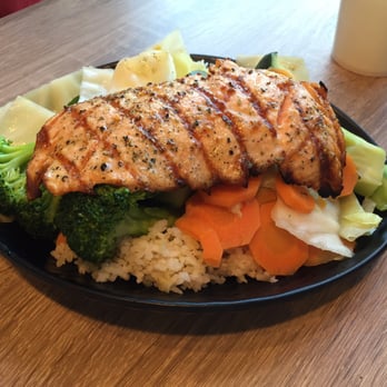 Fish's Wild - Salmon bowl - $6.99 - Seafood Near Me - Cupertino, California Fish's Wild - Salmon bowl - $6.99 - Seafood Near Me - Cupertino, California