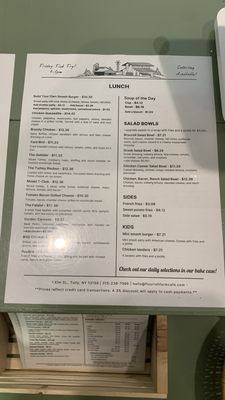 Menu photo 1 Flourish Farm Cafe Tully, NY