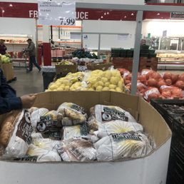 They have potatoes, diapers, wipes, toilet paper, water, 10/10 best apocalypse shopping trip yet.