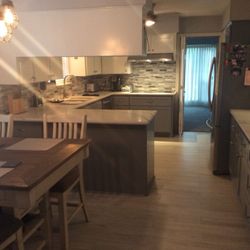 Alpha Construction - Kitchen after