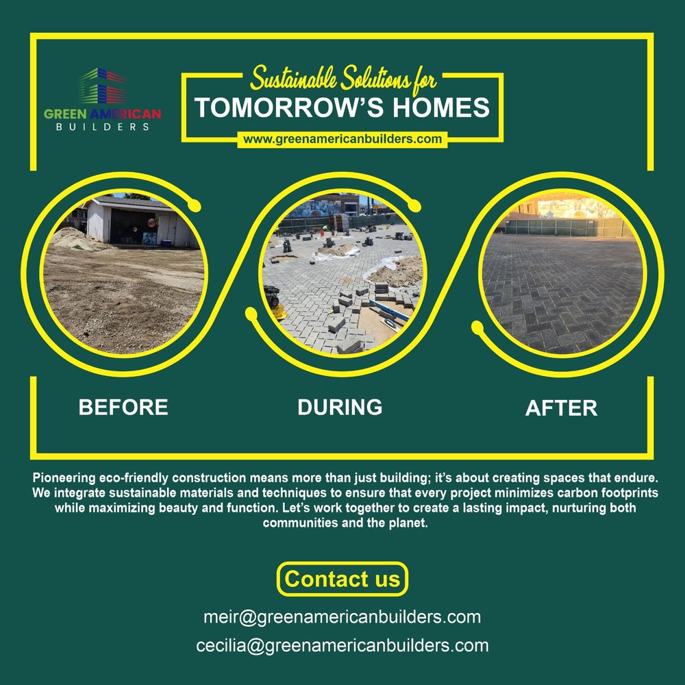 Slide of Green American Builders