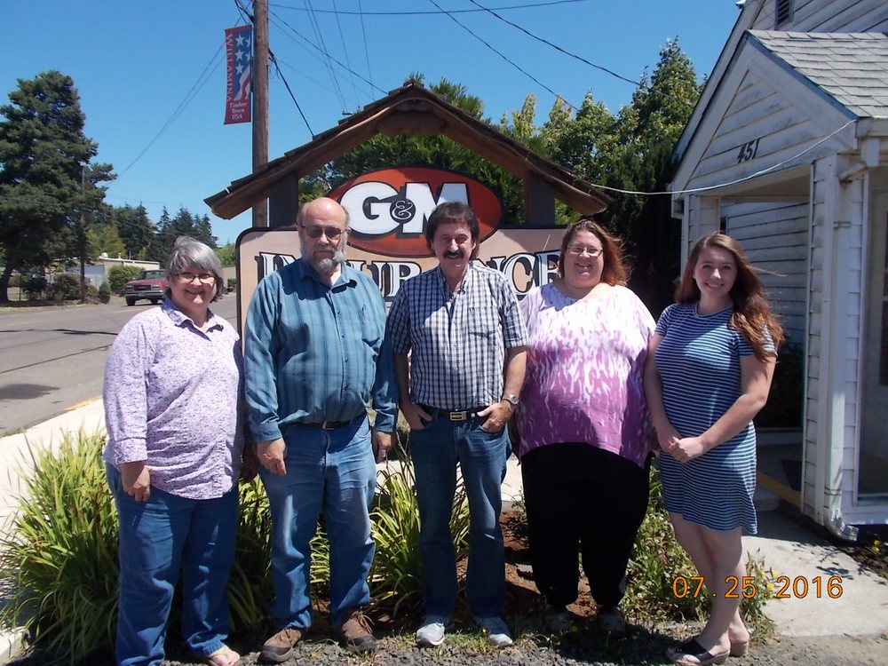 G & M INSURANCE Updated May 2024 451 NE Main St, Willamina, Oregon Home & Rental Insurance
