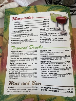 Menu photo 7 Latin Lounge East Chicago, IN