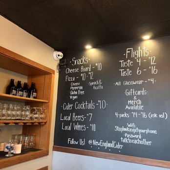New England Cider Company - Menu - Bars Near Me - Wallingford, Connecticut New England Cider Company - Menu - Bars Near Me - Wallingford, Connecticut