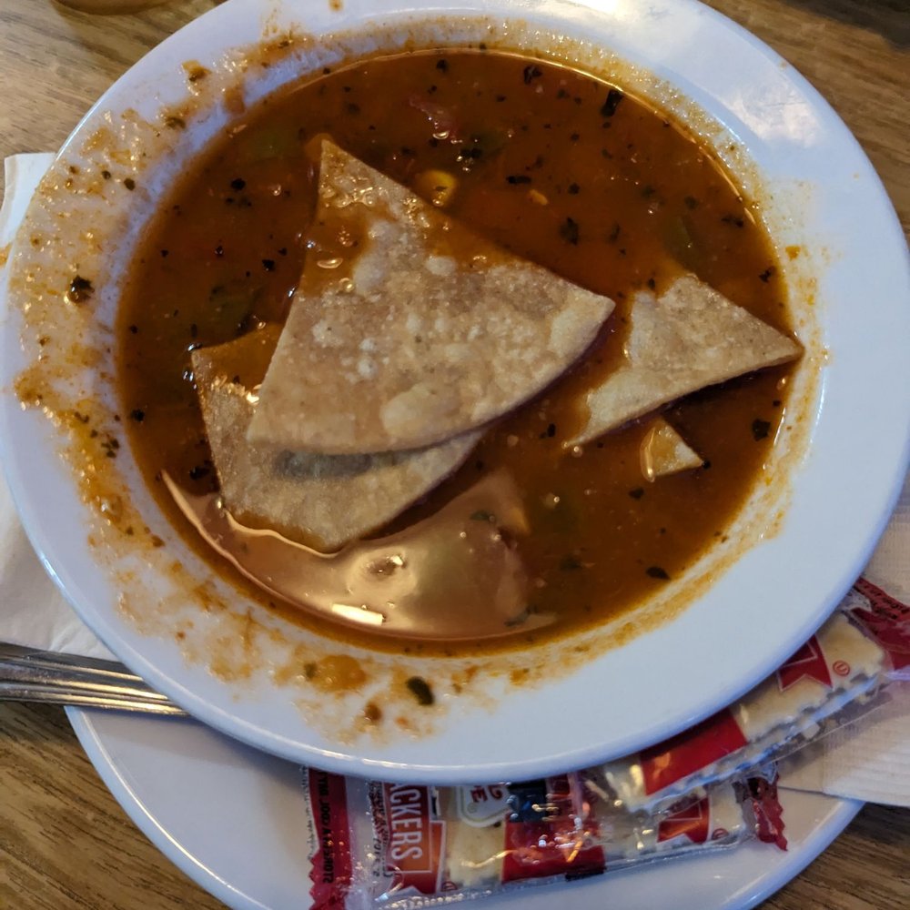 Tiger Bar & Cafe - Bowl of chicken tortilla soup - Bars Near Me - June Lake, California Tiger Bar & Cafe - Bowl of chicken tortilla soup - Bars Near Me - June Lake, California