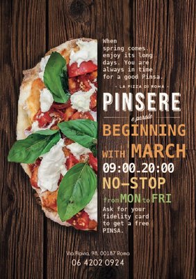 Menu photo 5 Pinsere Rome, RM Menu photo 5 Pinsere Rome, RM
