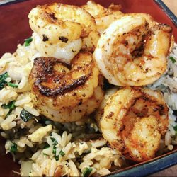 Basil Fried Rice w/ Crab and Shrimp
