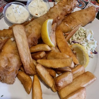 The Olde Ship - Fish n Chips - delicious tartar sauce (I don't usually like tartar sauce!) - British Near Me - Fullerton, California The Olde Ship - Fish n Chips - delicious tartar sauce (I don't usually like tartar sauce!) - British Near Me - Fullerton, California