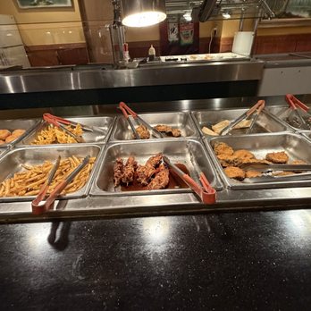 King's Buffet - The fried stuff which I avoided - Chinese Near Me - Palmetto, Florida