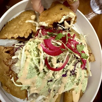 El Viejon - Viejon Empanadas ( smoked fish filling ) i didn't like it - Seafood Near Me - San Diego, California