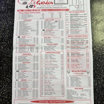 Panda Garden - Menu September 2025 - Chinese Near Me - Centereach, New York
