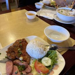 #26. Com Suon Nuong Nem Nuong