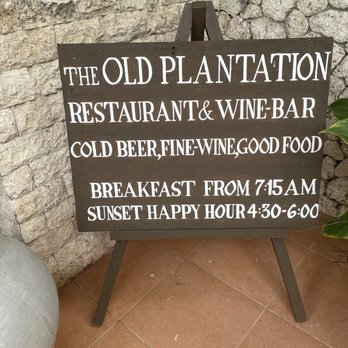 The Old Plantation - Signage - Restaurants Near Me The Old Plantation - Signage - Restaurants Near Me