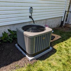 Lafferty Heating & Cooling - New Ruud unit and pad