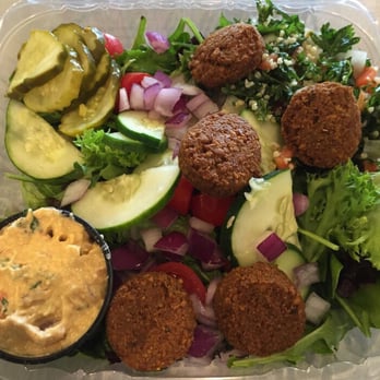 Hummus House - Falafel salad - Mediterranean Near Me - Winter Park, Florida Hummus House - Falafel salad - Mediterranean Near Me - Winter Park, Florida