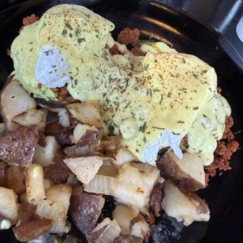 The Dish Cafe - Chorizo Benedict - Breakfast & Brunch Near Me - Seattle, Washington The Dish Cafe - Chorizo Benedict - Breakfast & Brunch Near Me - Seattle, Washington