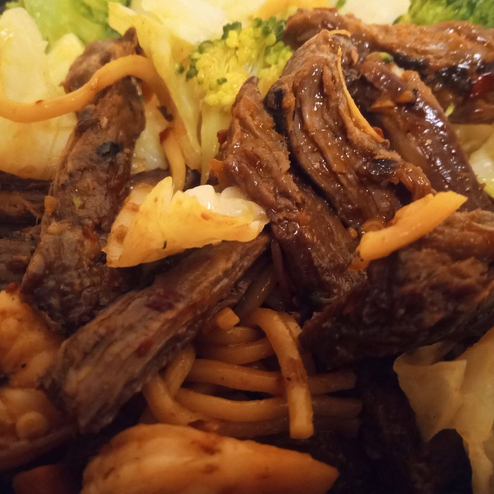 Teriyaki Grill - Steak, shrimp, noodles close up... VERY FRESH AND FILLING food! - Japanese Near Me - Layton, Utah Teriyaki Grill - Steak, shrimp, noodles close up... VERY FRESH AND FILLING food! - Japanese Near Me - Layton, Utah