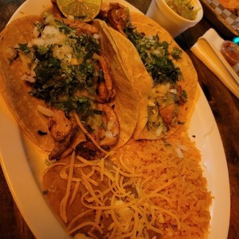 Los Reyes - 2 chicken tacos with rice and beans - Mexican Near Me - San Diego, California Los Reyes - 2 chicken tacos with rice and beans - Mexican Near Me - San Diego, California