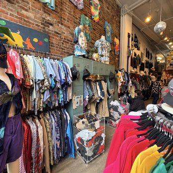 Little Ghost - Rainbow of colored t-shirts - Thrift Stores Near Me - Portland, Maine