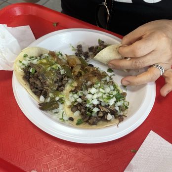 Tacos Gavilan - Tacos. Good portion of meat on each taco - Tacos Near Me - Azusa, California