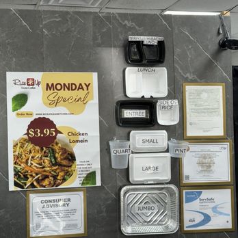 RiceUp Asian Kitchen - Portion Sizing - Asian Fusion Near Me - Sunrise, Florida