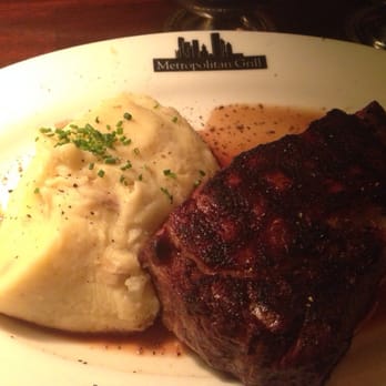 Metropolitan Grill - 18 oz boneless rib eye - American Near Me - Seattle, Washington