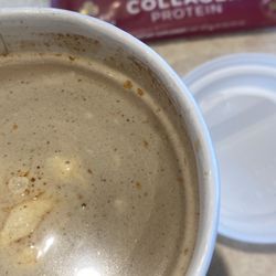 The GEM Organic Food & Juice - Coffee w splash of unsweetened cashew milk + Collagen