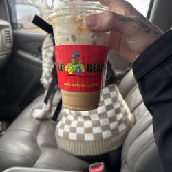 Joe Bean's Express Espresso - White chocolate salted caramel large $7.37