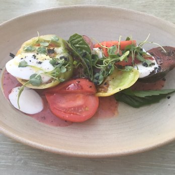 Driftwood Kitchen - Tomato Cluster Salad - Seafood Near Me - Laguna Beach, California