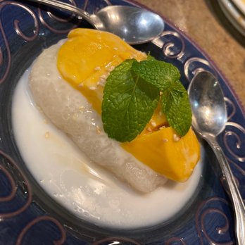 Cafe de Bangkok - Gilbert - Mango and Sweet Sticky Rice - Thai Near Me - Gilbert, Arizona
