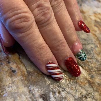 QV Nails Spa - Christmas nails - Nail Salons Near Me - Gilroy, California QV Nails Spa - Christmas nails - Nail Salons Near Me - Gilroy, California