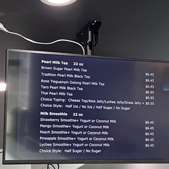 Cactus Bubble Tea - Menu - Bubble Tea Near Me - Las Vegas, Nevada