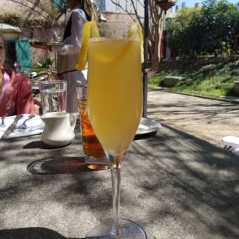 Chez Fonfon - French 75 with Brandy - French Near Me - Birmingham, Alabama
