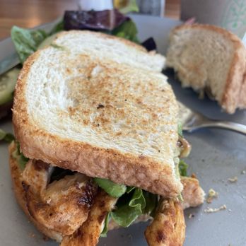 Laurel Cafe - Have eaten sandwich because I forgot to take the picture since I was hungry - Breakfast & Brunch Near Me - San Antonio, Texas