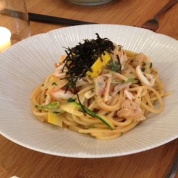Shalom Japan - Mentaiko spaghetti, shrimp, long island seafood - Japanese Near Me - Brooklyn, New York Shalom Japan - Mentaiko spaghetti, shrimp, long island seafood - Japanese Near Me - Brooklyn, New York