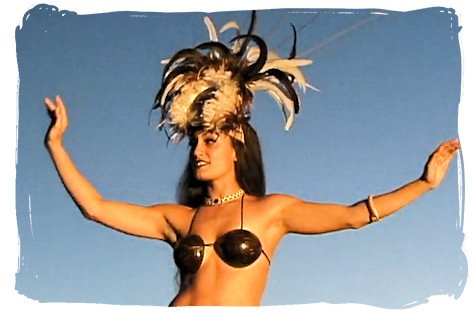 Myths of Maui luau by null