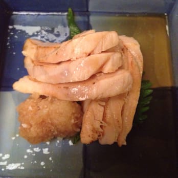 Soba-ya - Salmon appetizer - Japanese Near Me - New York, New York Soba-ya - Salmon appetizer - Japanese Near Me - New York, New York