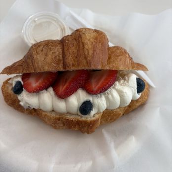 Bake Sale Bakery & Cafe - Tres Leches Croissant - Coffee & Tea Near Me - Azusa, California