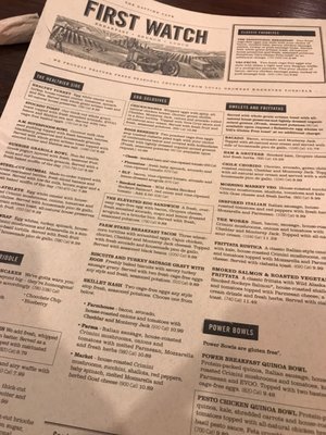 Menu photo 3 First Watch Cincinnati, OH