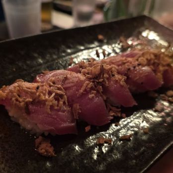 Hanabi Sushi Bar - Tuna with garlic - Sushi Bars Near Me - Los Angeles, California
