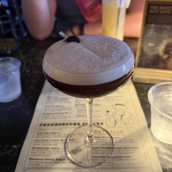 The Bootlegger - Chocolate covered cherry martini - Tapas/Small Plates Near Me - Savannah, Georgia