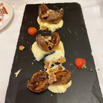 Lezzet Turkish Restaurant - Candied figs with walnuts. - Turkish Near Me - Newcastle upon Tyne, XTW Lezzet Turkish Restaurant - Candied figs with walnuts. - Turkish Near Me - Newcastle upon Tyne, XTW