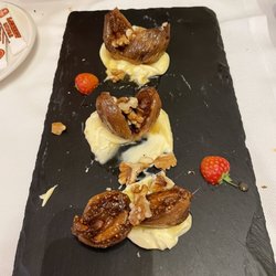 Lezzet Turkish Restaurant - Candied figs with walnuts.