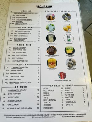 Menu photo 3 Stone Pho Blaine, MN