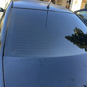 High Quality Window Tinting - Back window - New tint - Car Window Tinting Near Me - Sacramento, California High Quality Window Tinting - Back window - New tint - Car Window Tinting Near Me - Sacramento, California