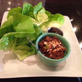 Grape Juice - Lettuce Wraps with Antelope - Wine Bars Near Me - Kerrville, Texas