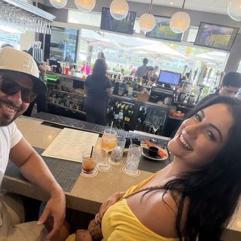 Shooters Waterfront - At the bar - New American Near Me - Fort Lauderdale, Florida