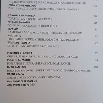 Damian - Menu - Mexican Near Me - Los Angeles, California