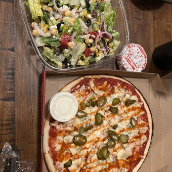 MOD Pizza - Greek salad and calexico pizza - Pizza Near Me - Gilbert, Arizona
